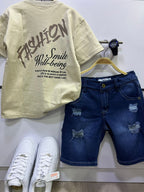 CONJUNTO FASHION DENIM
