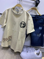 CONJUNTO FASHION DENIM