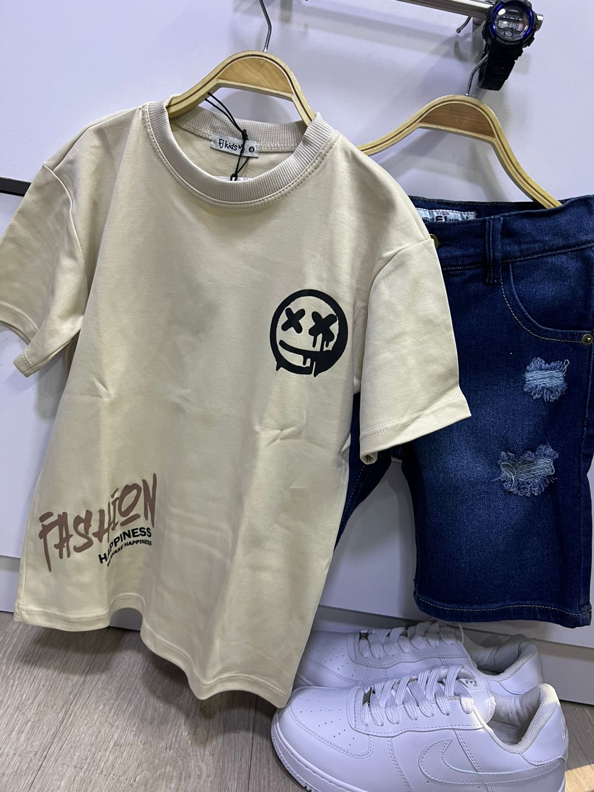 CONJUNTO FASHION DENIM